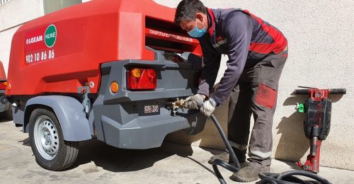 Alquiler de compresores de aire