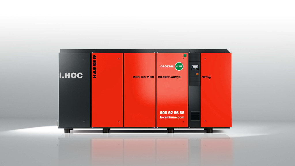 Alquiler compresores de aire industriales LoxamHune