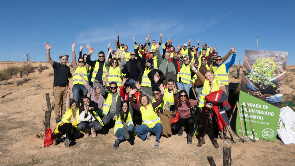 LoxamHune contribuye a la reforestación de la Comunidad de Madrid