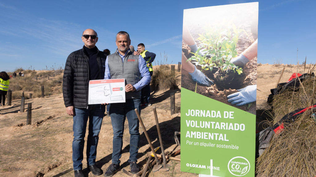 LoxamHune contribuye a la reforestación de la Comunidad de Madrid