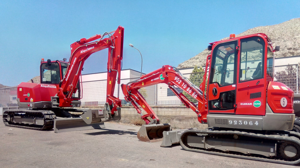 miniexcavadoras maquina todoterreno