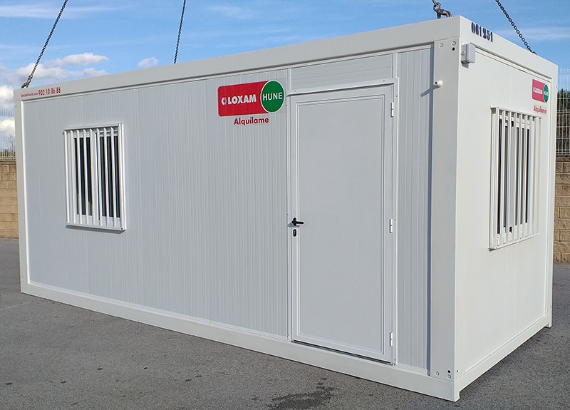 alquiler de caseta de obra estandar LOXAM