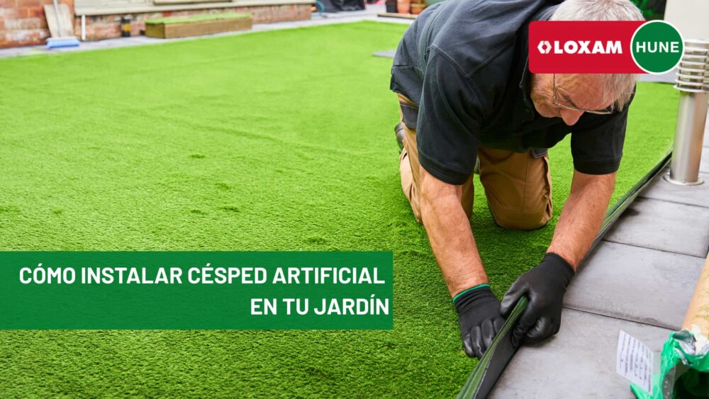 Cómo instalar césped artificial en tu jardín