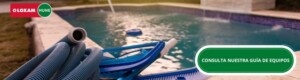 Herramientas necesarias para preparar la piscina