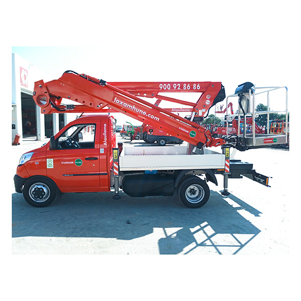 Alquiler De Plataforma Sobre Camión 16m Gasolina + Glp