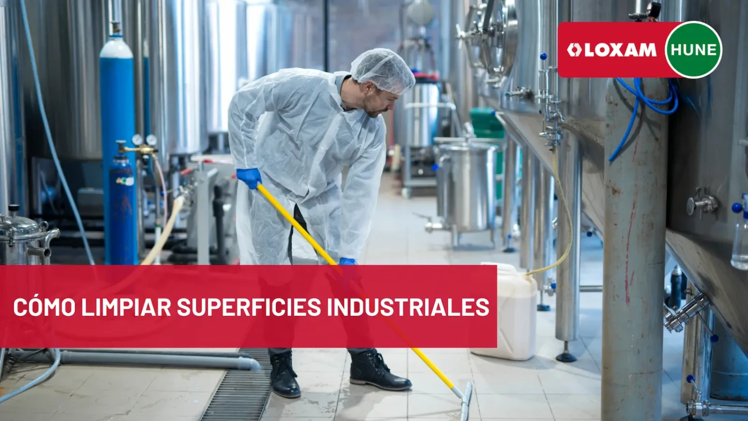 Como limpiar superficies industriales