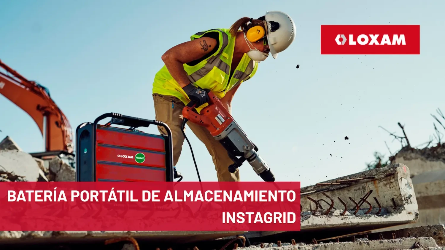 Batería portátil de almacenamiento Instagrid