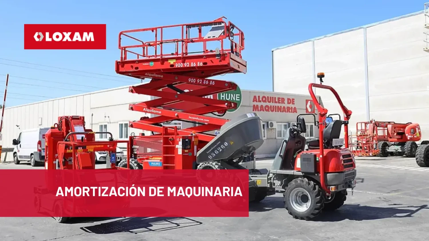 Amortizacion de maquinaria