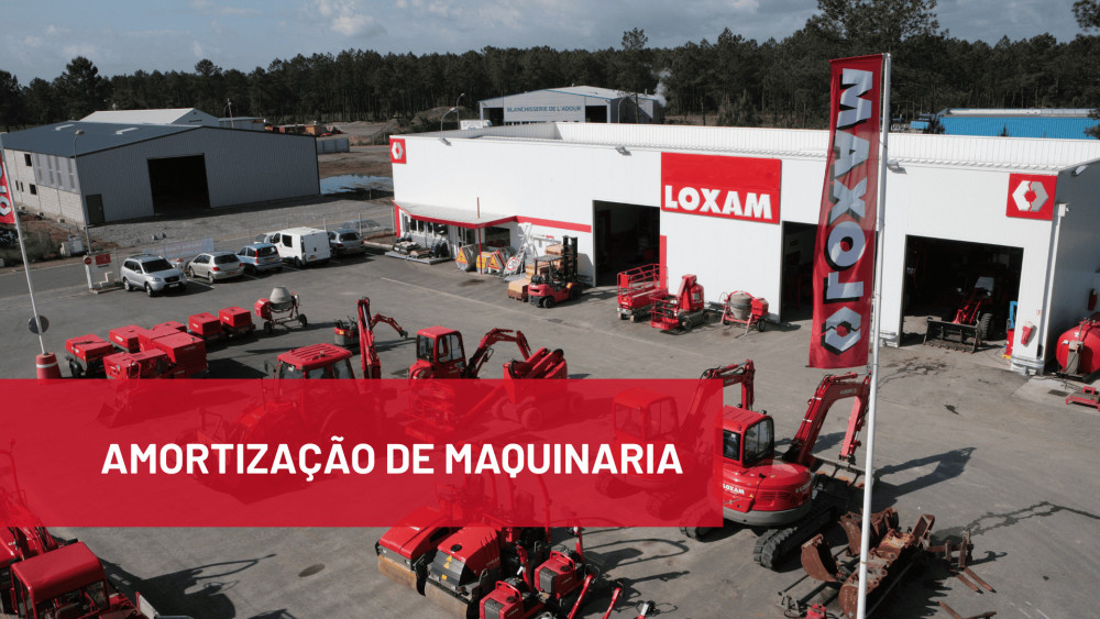 Amortização de maquinaria