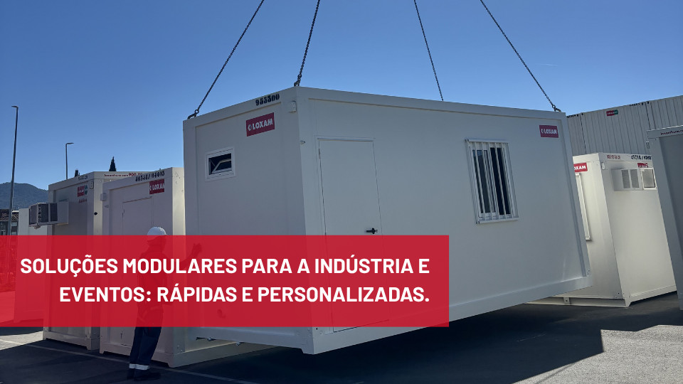 soluções modulares para a indústria e eventos