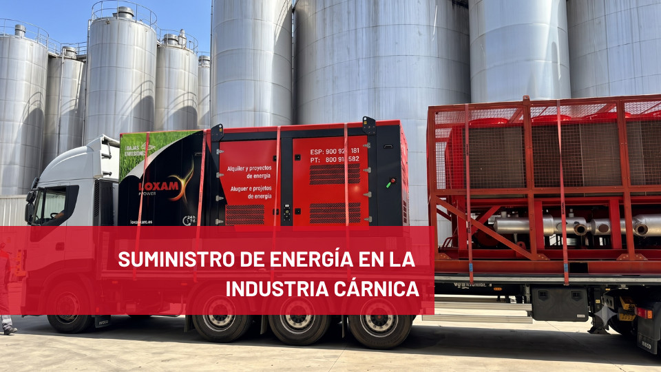 suministro de energía industria cárnica